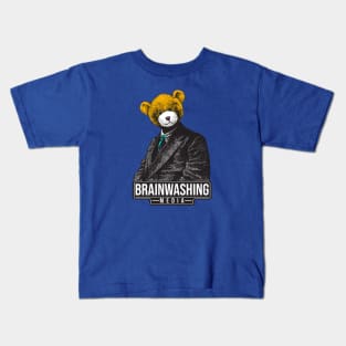 BRAINWASHING MEDIA Kids T-Shirt